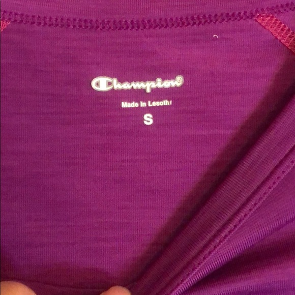 Champion long sleeve raglan workout top S - Picture 3 of 14